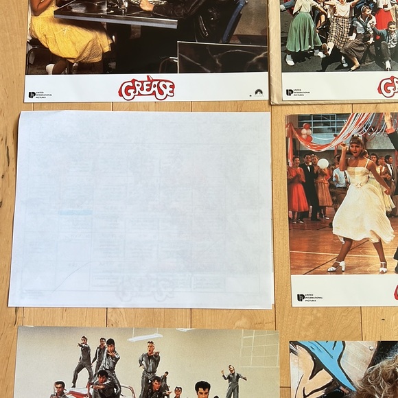 Grease Other Rare Grease Movie Memorabilia 8x1 Pictures United